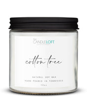 Load image into Gallery viewer, The Candle Loft Candles Signature 12oz Cotton Tree Candle
