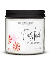 Load image into Gallery viewer, The Candle Loft Candles Frosted Peppermint Candle
