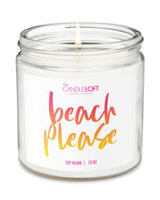 Load image into Gallery viewer, The Candle Loft Candles Beach Please Candle
