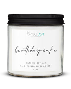 The Candle Loft Candles Signature 12oz Birthday Cake Candle