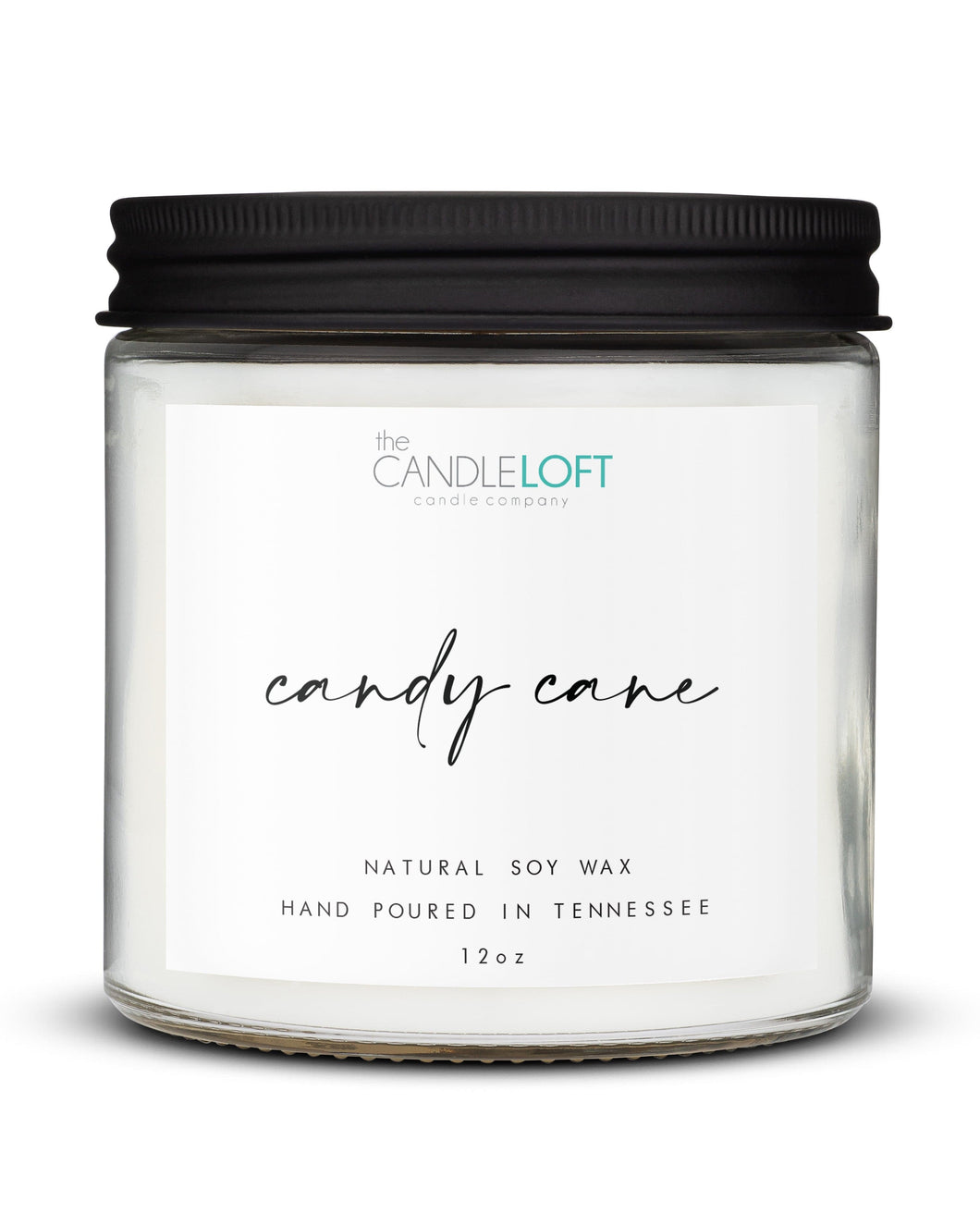 The Candle Loft Candles Signature 12oz Candy Cane Candle