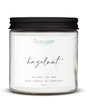 Load image into Gallery viewer, The Candle Loft Candles Signature 12oz Hazelnut Candle
