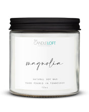 Load image into Gallery viewer, The Candle Loft Candles Signature 12oz Magnolia Candle
