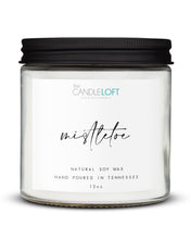 Load image into Gallery viewer, The Candle Loft Candles Signature 12oz Mistletoe Candle
