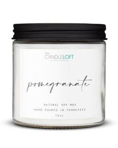 The Candle Loft Candles Signature 12oz Pomegranate Candle