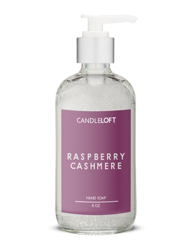 The Candle Loft Hand Soap Raspberry Cashmere Hand Soap